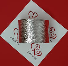 Load image into Gallery viewer, Wide Hammered Cuff/Bangle
