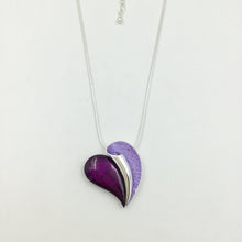 Load image into Gallery viewer, Short Coloured Heart Necklace
