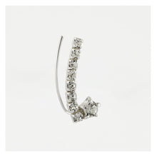 Load image into Gallery viewer, Silver Sparkle Earline
