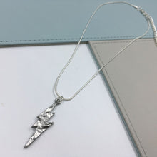 Load image into Gallery viewer, Short Lightening Bolt Necklace
